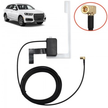 Universal AN-DAB1 Glass Mount DAB Digital Car Radio Aerial Antenna Adhesive SMB