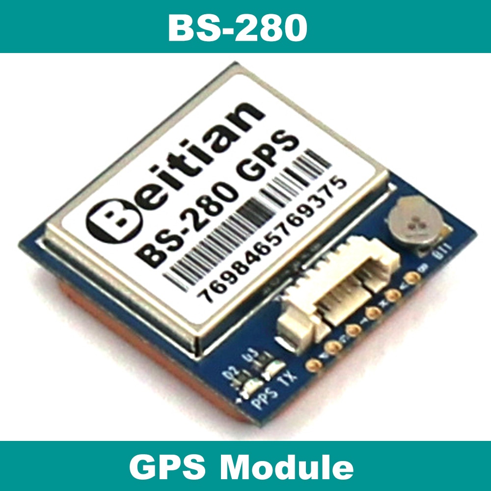 UART TTL level GPS chipset,GPS Module with antenna,with FLASH,BS-280