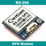 UART TTL level GPS chipset,GPS Module with antenna,with FLASH,BS-280