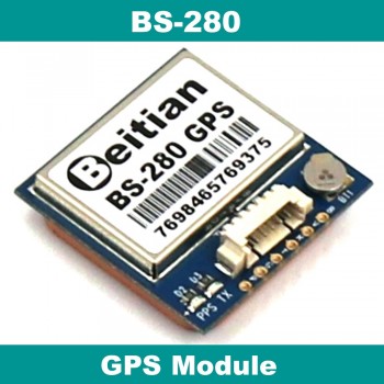 UART TTL level GPS chipset,GPS Module with antenna,with FLASH,BS-280