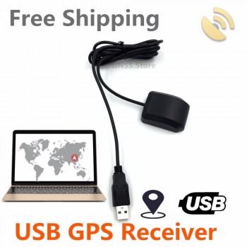 USB GPS Receiver Free Shipping  gps chip GPS Antenna G-Mousereplace BU-353S4 BU353S4 VK-162