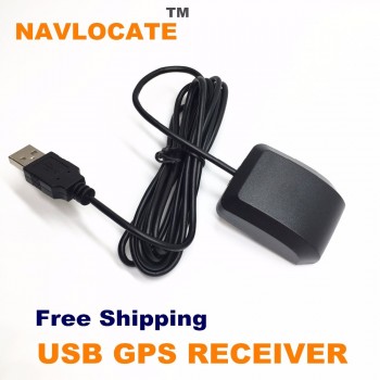 USB GPS Receiver Free Shipping  gps chip GPS Antenna G-Mousereplace BU-353S4 BU353S4 VK-162