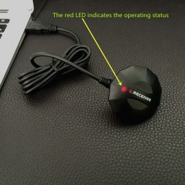 USB GPS GLONASS receiver  dual GNSS receiver module antenna, New  USB protocol  0183NMEA replace BU353,