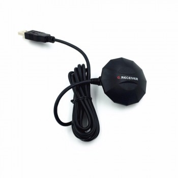 USB GPS GLONASS receiver  dual GNSS receiver module antenna, New  USB protocol  0183NMEA replace BU353,