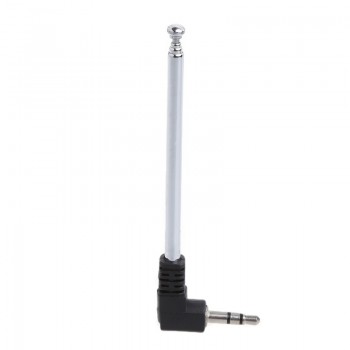 3.5mm Radio Receiver Antenna Stainless Steel Multi-Purpose Interface FM Radio