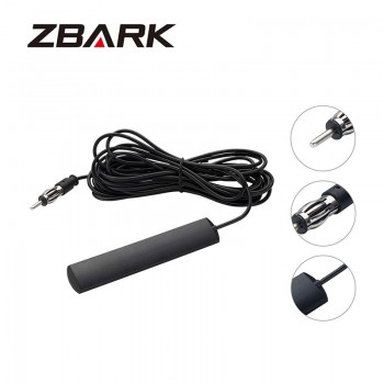 12V Universal Car Stereo FM Radio Antenna Windscreen DIN Aerial YHANT001