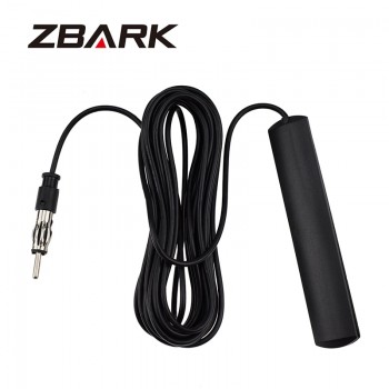 12V Universal Car Stereo FM Radio Antenna Windscreen DIN Aerial YHANT001
