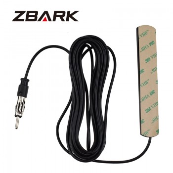12V Universal Car Stereo FM Radio Antenna Windscreen DIN Aerial YHANT001