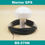 12V,GPS receiver,RS232,RS-232,boat marine GPS receiver antenna with module,Mushroom-shaped case,4800 baud rate,BS-270N