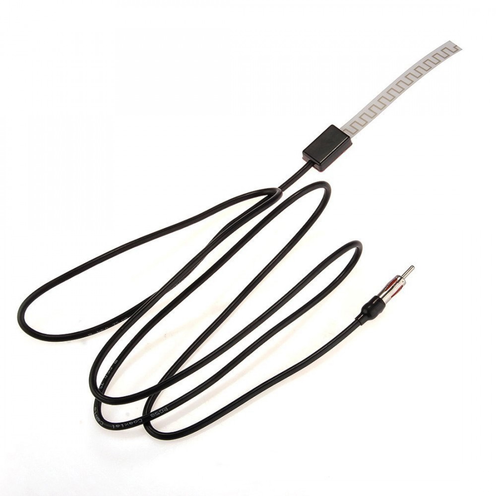 Hot Sale Universal Window Glass Car TV AM/FM Radio Antenna Amp Amplifier Booster NOYOKERE