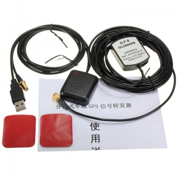 2017 Car GPS Signal Amplifier Booster For Enhance 5M/16FT Repeater Receiver + Transmiter for Phone Navigation Freeshipping
