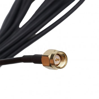kebidumei 3M 3G GSM Antenna Aerial Amplifier SMA Connector Internal Thread Adapter 3M Cable 900/1800/2100MHz 3DBi 3-5V