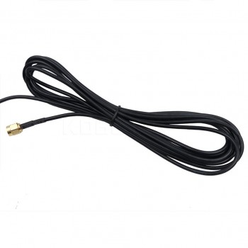 kebidumei 3M 3G GSM Antenna Aerial Amplifier SMA Connector Internal Thread Adapter 3M Cable 900/1800/2100MHz 3DBi 3-5V