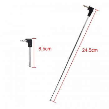 NOYOKERE Hot Sale 3.5mm FM Radio Antenna Retractable Aerial for Auto Car Mobile Phone