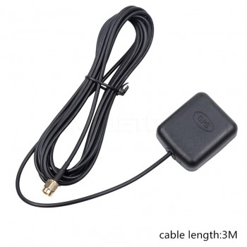 3M Car GPS Antenna GPS receiver for Car DVD Navigation Night Vision Camera Car Antenna Aerial SMA Plug Adapter Connector