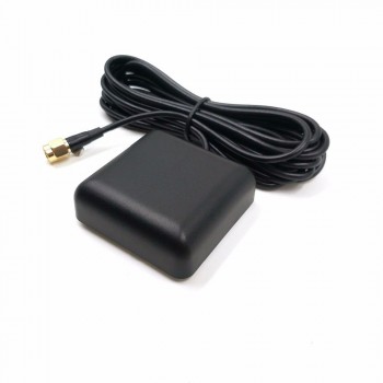 External GPS Beidou GLONASS antenna,active patch ceramic antenna,GNSS antenna,SMA male connector,BA-35