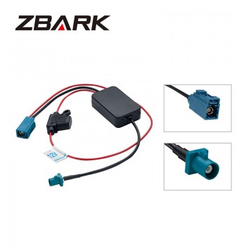 RAMP02 12V Car FM AM Radio Signal Amplifier Reception Booster with FAKRA II Connector YHRAP002