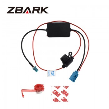 RAMP02 12V Car FM AM Radio Signal Amplifier Reception Booster with FAKRA II Connector YHRAP002