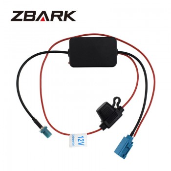 RAMP02 12V Car FM AM Radio Signal Amplifier Reception Booster with FAKRA II Connector YHRAP002