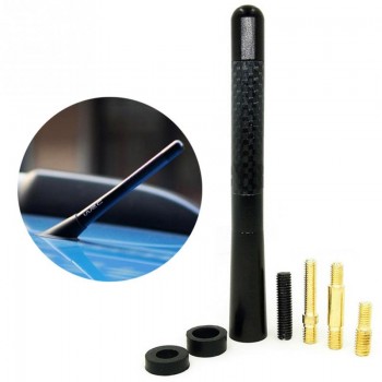 WRC Carbon Fiber Radio Car Antenna For Ford Focus 2 3 VW Golf Mazda 6 Chevrolet Cruze Peugeot Skoda Kia Opel