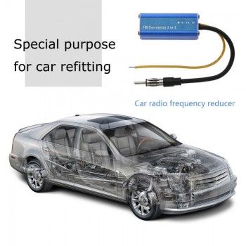 Universal 12V 3 in 1 Car Auto Stereo Antenna FM Radio Band Frequency Converter FM Band EXpander Frequency Converter High Quality