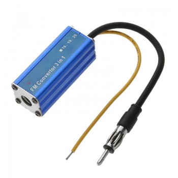 Universal 12V 3 in 1 Car Auto Stereo Antenna FM Radio Band Frequency Converter FM Band EXpander Frequency Converter High Quality