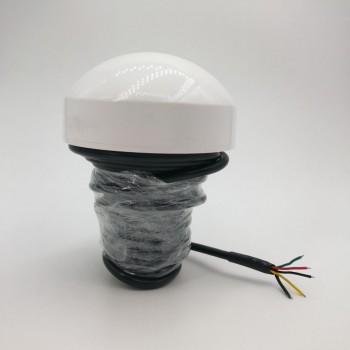 for marine 12V RS232 GPS receiver,RS-232 GNSS GPS receiver,Mushroom-shaped case,4800 baud rate,module with antenna 5 meters