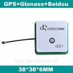 GPS antenna,BeiDou+GLONASS+GPS antenna,cirocomm internal active patch GNSS antenna 38*38*6mm,BT-0001