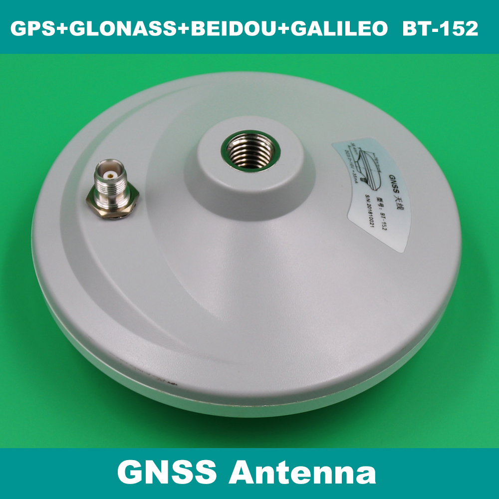 Full frequency GNSS receiver Antenna GPS GALILEO GLONASS BEIDOU High Precision Survey RTK GNSS Antenna TNC connector, BT-152