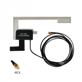 High Quality Universal MCX Antenna Car DAB DAB+ Digital Radio Aerial Antenna Glass Mount MCX Plug