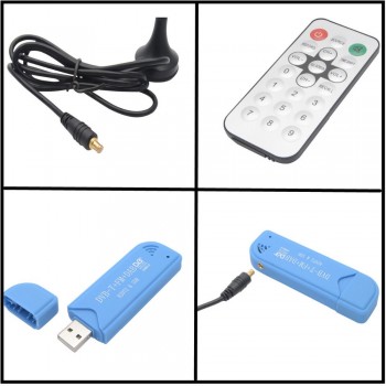 USB 2.0 Digital DVB-T SDR+DAB+FM HDTV TV Tuner Receiver Stick RTL2832U+R820T2