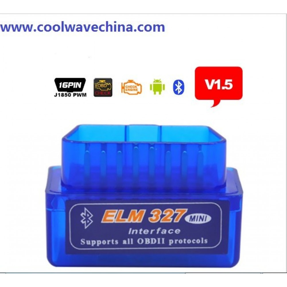OBD 2 Real ELM 327 V 1.5 ELM327 Bluetooth OBD2 v1.5 Android Car Scanner Automotive Auto Diagnostic Tool OBDII Scaner Automotriz