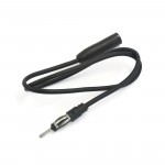 UXCELL Car Black Male To Female Radio Stereo Antenna Adapter Extension Cable 55Cm Long