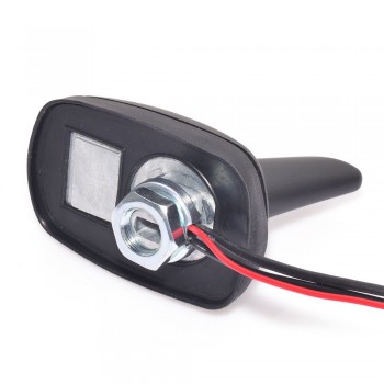 Eightwood Car DAB+FM Radio Stereo Amplified Aerial Roof Mount Shark Fin SMB Antenna Replacement Cable for Pioneer Sony DAB