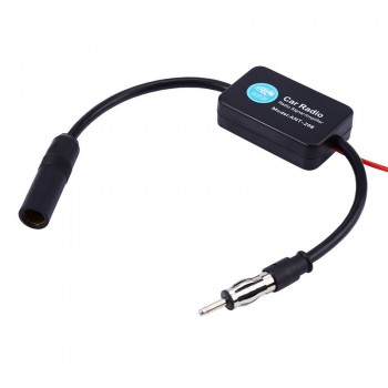 ANT-208 Universal Car FM AM Radio 25db Strengthen Antenna Signal Amplifier Booster