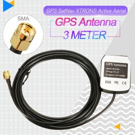 Newest GPS Active Remote Antenna Aerial Connector 1575.42MHz SMA connector For 300CM