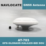 2pcs High Precision Survey Full frequency  RTK GNSS Antenna GNSS receiver Antenna GPS GLONASS BEI DOU  GALILEO  NAVLOCATE AT-703