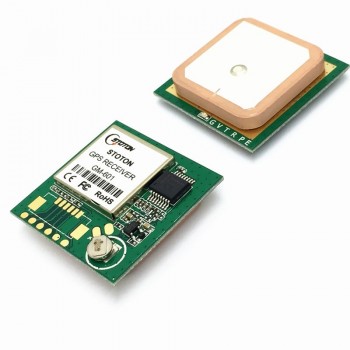 GPS receiver Module with Antenna RS232  output is compatible with NEO-6M protocol, 9600 baud rate, perfo