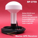 Boat ship GPS Antenna module Marine GPS Receiver Antenna, VCC 12V, 4800bps,RS232, 4M Flash DIY Connector with screw tube,BP-275S
