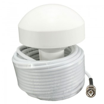 New GPS Active Marine Navigation Antenna 10 Meters With BNC Male Plug Connector