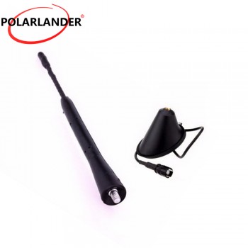 For B/MW 330 318 Car Auto Roof Radio FM Antenna Plarlander 9 Inch DC 12V  FOR T/oyota FOR V/W
