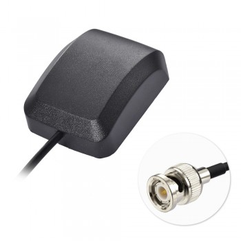 Eightwood Car GPS Receiver Active Aerial Antenna BNC Plug RA Connector for  Audi BNW