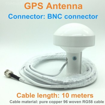 new free delivery ship with GPS navigation, positioning GPS antenna, cable 10 meters, RG58 copper shaft cable, BNC connecto