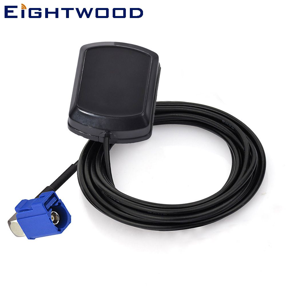 Eightwood Custom Automobile Active GPS Antenna Fakra C Female MFD2 RNS2 RNS-E MFD SAT NAV for Tracking Navigatio