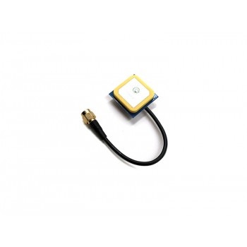 GPS GLONASS Dual antenna 32dB High Gain internal active patch antenna RG174 cable SMA male connector ,BA-1590