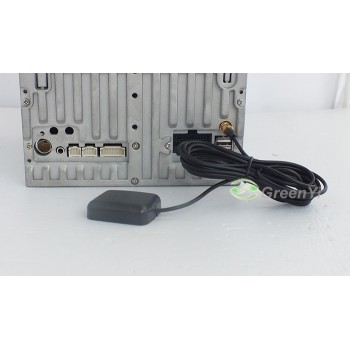 GreenYi High Gain Car GPS Aerial Mini GPS Antenna with Two Amplification Car DVD Navigation 3m SMA Interface