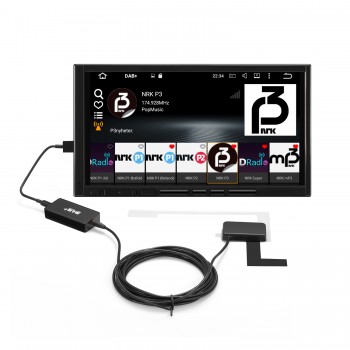 Universal DAB+Receiver Antenna With USB Adapter Receiver For Android 4.4 5.1 6 7.1 Car Player Applicable For Europe