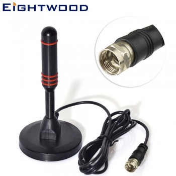 Eightwood High Gain Freeview HD TV Antenna Portable Indoor/Outdoor Digital Antenna for TV Tuner / DVB-T Television / DAB