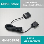 Industrial control applications Free shipping 5V rs232 DB9 RS-232 GPS receiver Antenna  Gps Chip Module Design,nmea0183