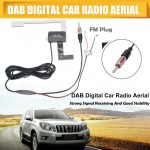 Car Aerial Universal FM DAB Internal Car Radio Antenna Glass Mount DAB+ Digital